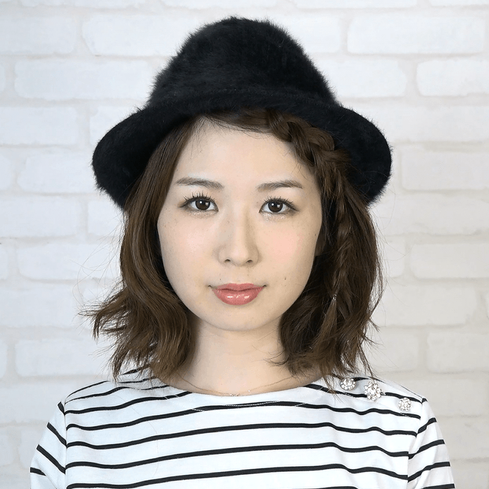 ショートボブにおすすめ 編み込み前髪で印象チェンジ 大塚小百合 ヘアレシピ 頭美人