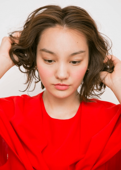 筧美和子みたいな可愛いボブヘアアレンジ2