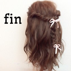 新川優愛ちゃんみたいなお嬢様風ハーフアップ♪ ヘアアレンジ ロングヘア