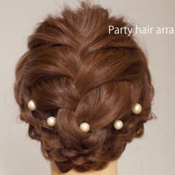 人に見せたくなる!ワンランク上の編み込みヘアアレンジ ヘアアレンジ ミディアムヘア