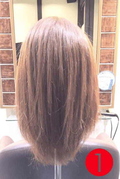 ニット帽が似合う♪ロープ編みを使ったヘアアレンジ1