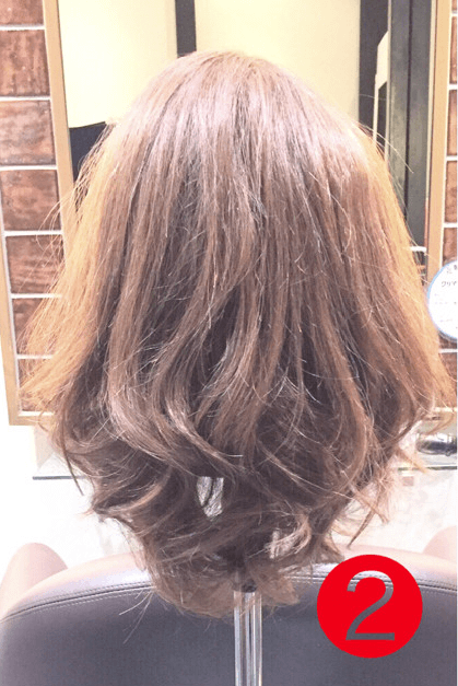 ニット帽が似合う♪ロープ編みを使ったヘアアレンジ2