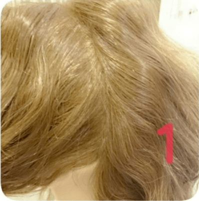 ショート～ミディアムヘアにオススメのロープ編みアレンジ1