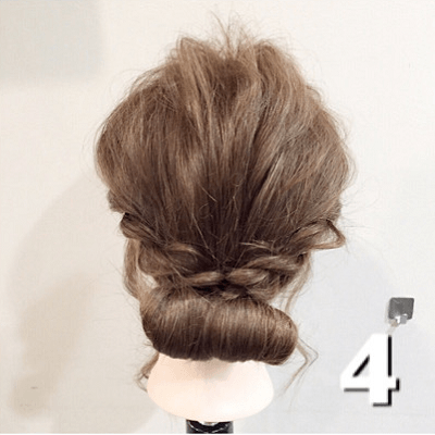 童顔でも大人っぽくなれちゃう☆ギブソンタックヘアアレンジ4