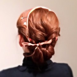 最旬アレンジ☆スカーフ×ゆるアップヘア ヘアアレンジ ロングヘア