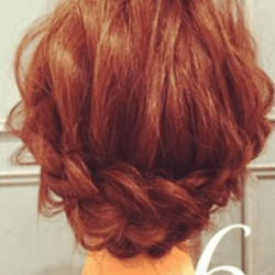 三つ編みだけで出来るオシャレまとめ髪☆　ヘアアレンジ