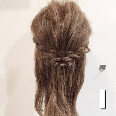 童顔でも大人っぽくなれちゃう☆ギブソンタックヘアアレンジ1