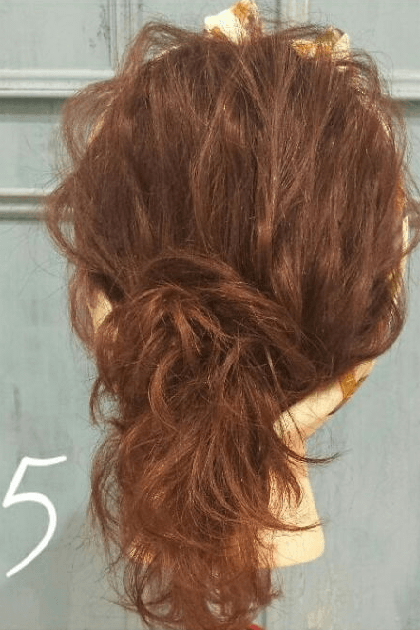 バンダナ×ポニーテール！ささっと簡単に出来るヘアアレンジ☆5