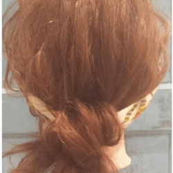 大人っぽさ満点☆一つ結びのスカーフアレンジ♪ ヘアアレンジ ロングヘア