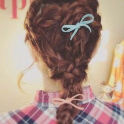 Instagramで話題の”えび編み”アレンジのやり方 ヘアアレンジ ロングヘア