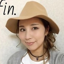 春にぴったり☆女優帽に合うヘアアレンジ完成