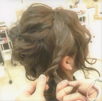 ショートヘアで作る☆オシャレ女子のまとめ髪♪5