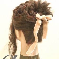 三つ編みで作る♪ダブルカチューシャヘア☆ ヘアアレンジ ロングヘア