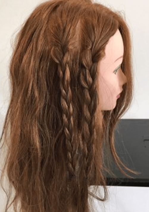 自分の髪でハートの形 ワンポイントアレンジ ヘアレシピ 頭美人 自分の髪でハートの形 ワンポイントアレンジ ヘアレシピ 頭美人