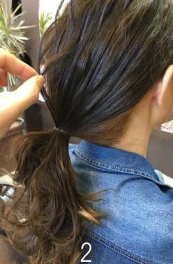 ニット帽×たまねぎヘアのカジュアルなお出かけアレンジ☆2