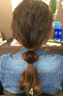 ニット帽×たまねぎヘアのカジュアルなお出かけアレンジ☆4