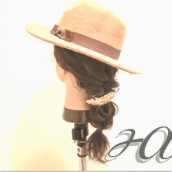 春に向けて!ヘアアレンジで新しい自分に☆ ヘアアレンジ ロングヘア