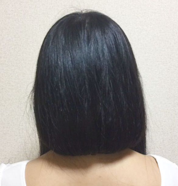 ロングヘアがボブヘアに変身☆簡単イメチェンアレンジ4