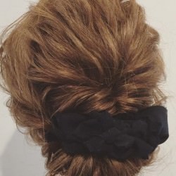 くるりんぱとねじって留めるだけ☆ギブソンタック♪ ヘアアレンジ ロングヘア