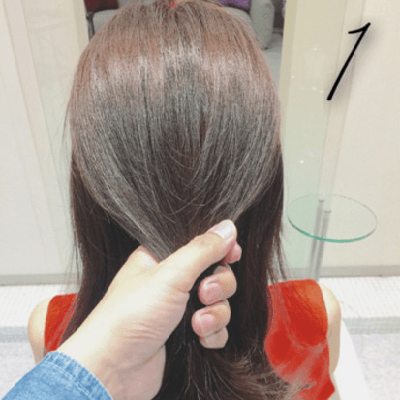 巻き付けるだけで完成☆ラフなふんわりお団子ヘアアレンジ！1