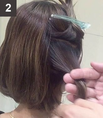 ボブヘアの方におすすめ☆マジェステを使ったアレンジ！2