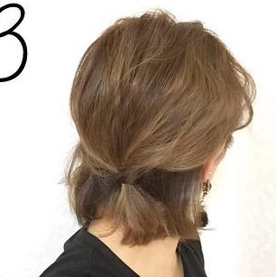 ショートヘアだからこそ出来る！簡単可愛いおしゃれアレンジ☆3