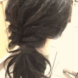 こなれ感満載!大人っぽく決まるポニーテール♪ ヘアアレンジ ミディアムヘア