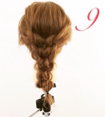 ピンを使わないアレンジ オシャレ編み込み ヘアレシピ 頭美人 ピンを使わないアレンジ オシャレ編み込み ヘアレシピ 頭美人