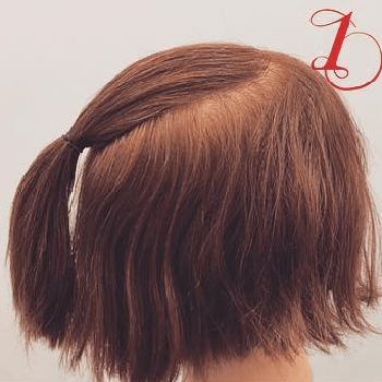 スカーフ×くるりんぱ☆おしゃれガールのボブヘアアレンジ1