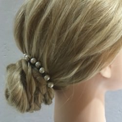 レディ感アップ♡上品お団子スタイル ヘアアレンジ ロングヘア