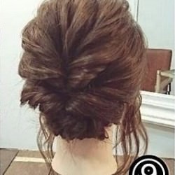 ダブルくるりんぱでつくるまとめ髪☆ ヘアアレンジ ロングヘア