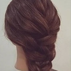 ラプンツェル風三つ編みアレンジ ヘアアレンジ ロングヘア