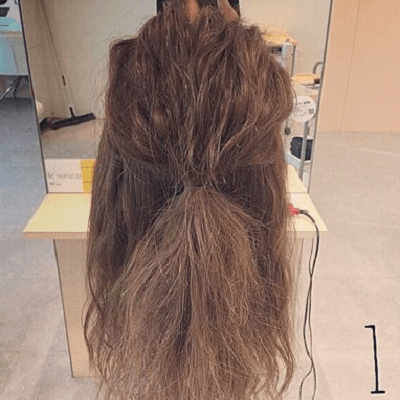 浴衣にもぴったり☆ゆるふわアップヘアアレンジ1