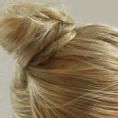 ねじって巻いて留めるだけ!簡単お団子 ヘアアレンジ ロングヘア