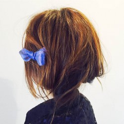 くるりんぱでセミロングの髪をボブ風に☆ ヘアアレンジ ミディアムヘア