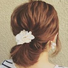 簡単3ステップで出来る☆ボブヘアのための綺麗めポニテ ヘアアレンジ ミディアムヘア