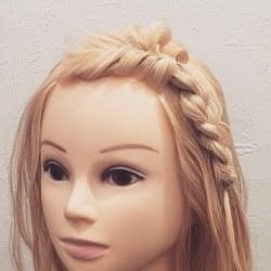 前髪くるりんぱ応用アレンジ☆ ヘアアレンジ ロングヘア