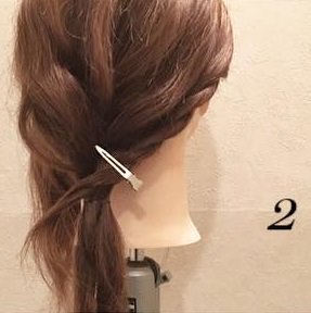 こなれ感抜群のニュアンス♪ヘアアレンジ3