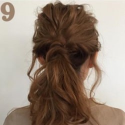 大人女子のための!お洒落ポニーテール♪ ヘアアレンジ ミディアムヘア