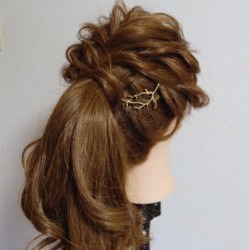 おしゃれ上級者におススメ♪技ありポニーテール　ヘアアレンジ　ロングヘア