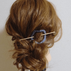 浴衣に合わせて☆ルーズな三つ編みアップヘア ヘアアレンジ ロングヘア