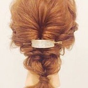 ゆるい編み目が可愛い♪大人アレンジ ヘアアレンジ ロングヘア