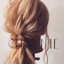 髪を縛る！？編み込み不要のポニーテールアレンジ　ヘアアレンジ　ロングヘア