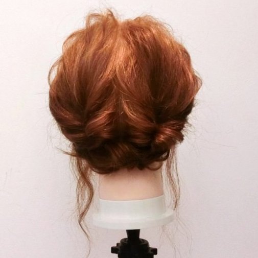 サイドのおくれ毛が可愛い！ヌケ感アップアレンジ ヘアレシピ【頭美人】