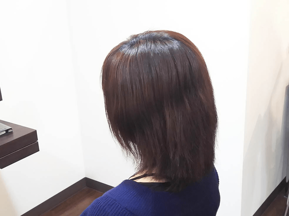 伸ばしかけヘアに使える♪お手軽編み込みハーフアップ1