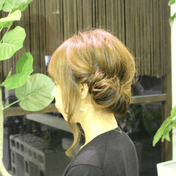 くるりんぱ1回で出来る!サイドギブソンタック☆ ヘアアレンジ ミディアムヘア