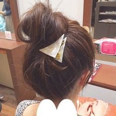 ふわっと愛されガーリーお団子♪ ヘアアレンジ ミディアムヘア