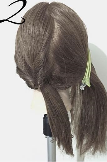 くるりんぱで簡単アレンジ☆2