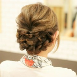 華やかパーティアップスタイル☆ ヘアアレンジ ロングヘア