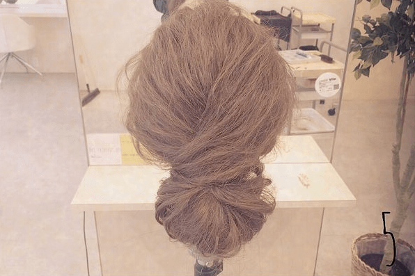 シンプルかわいいヘアアレンジ♪5